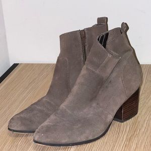Suede Ankle Boots